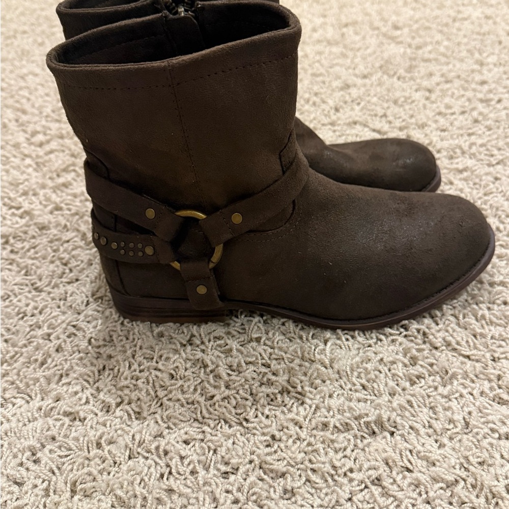 FRYE Harness Ankle Boots